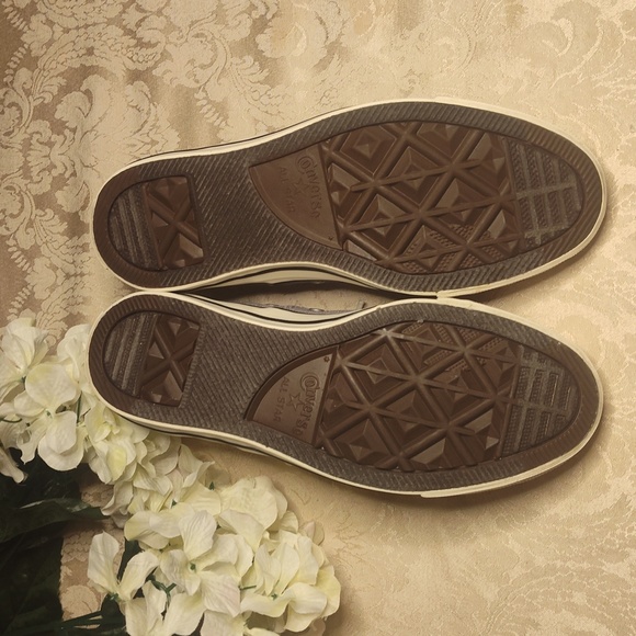 NWOT Women's all-star Converse Gray low top sneakers - Picture 6 of 8